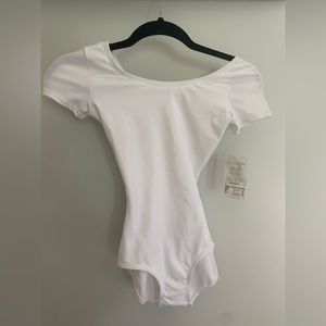Women’s Capezio White Leotard TB133 Extra Small